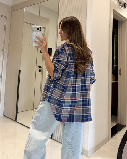 Royal Navy Plaid Shirt