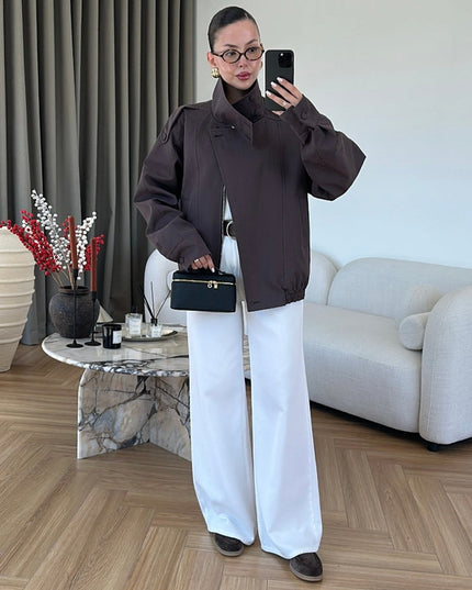 Bellacia Waterproof Bomber Jacket
