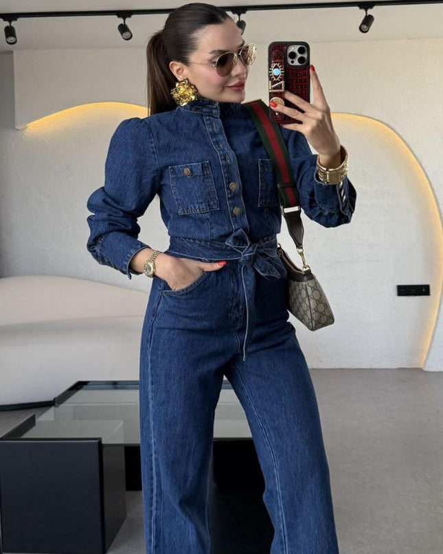 Denim Jumpsuit