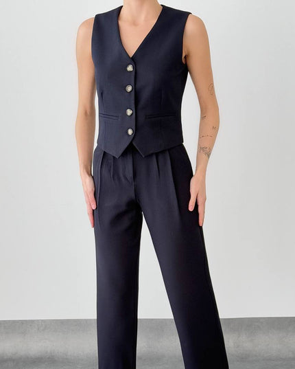 Classic Pantsuit with Vest