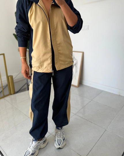 Technical Parachute Tracksuit Set