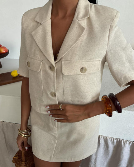 Set Skirt With Jacket