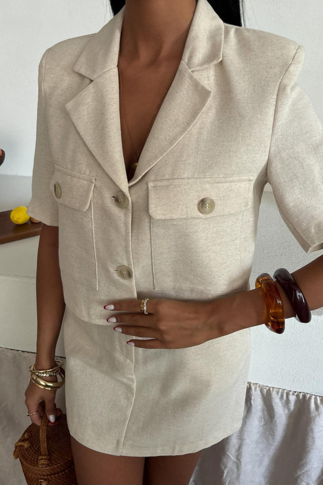 Set Skirt With Jacket