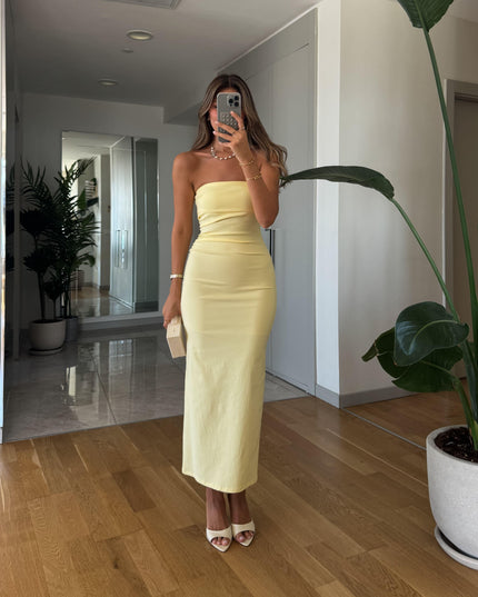 Dilvin Strapless Dress