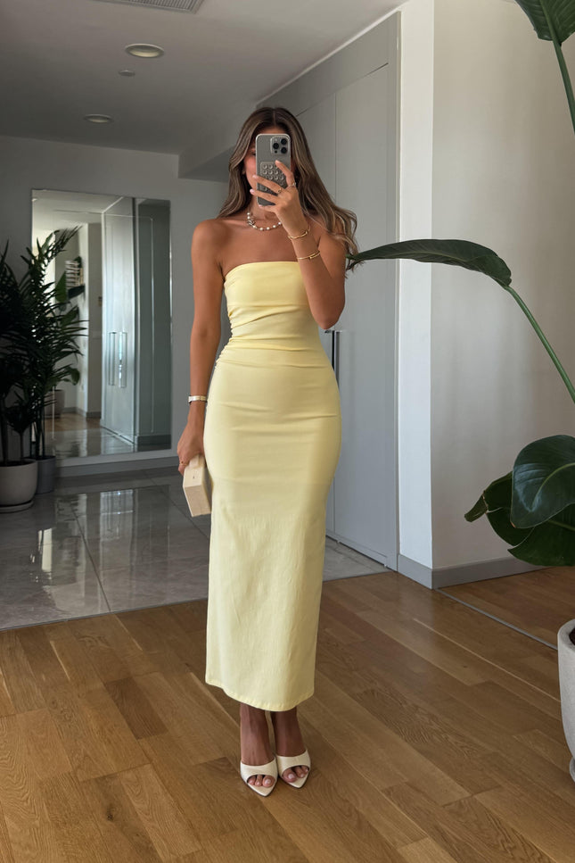 Dilvin Strapless Dress