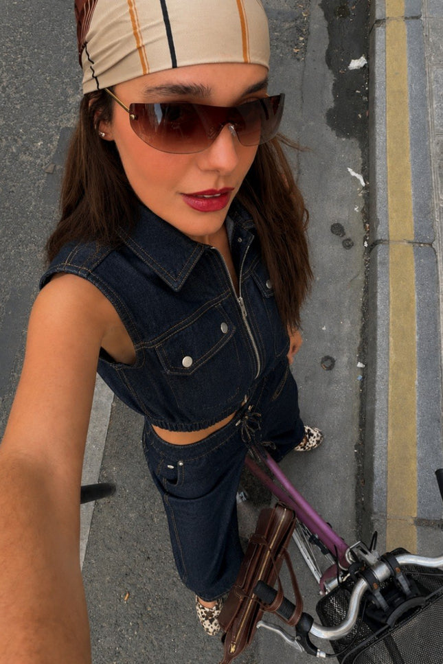Ashly Denim Set
