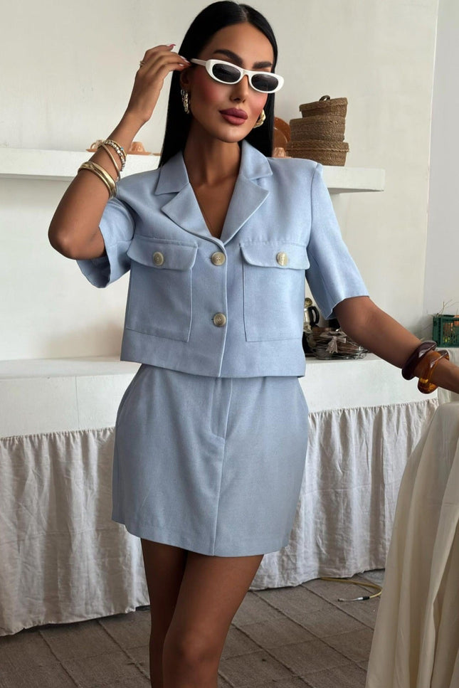 Set Skirt With Jacket