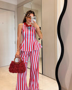 Red & Blue Stripe / S