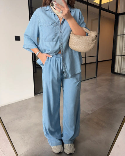 Pamela Shirt and Pants Set