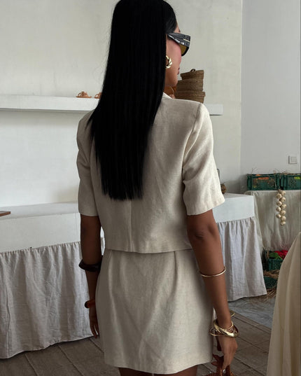 Set Skirt With Jacket