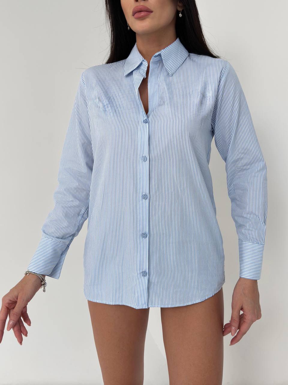 Striped Blue Shirt