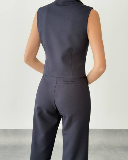 Classic Pantsuit with Vest