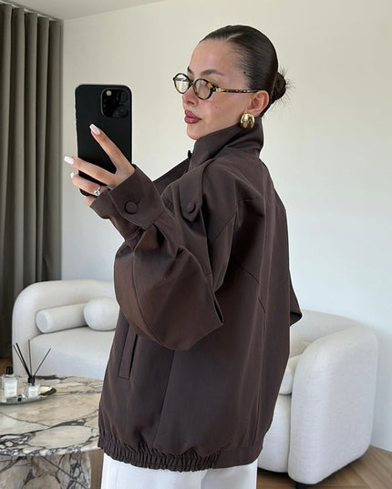 Bellacia Waterproof Bomber Jacket