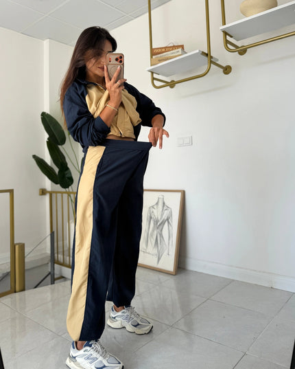 Technical Parachute Tracksuit Set