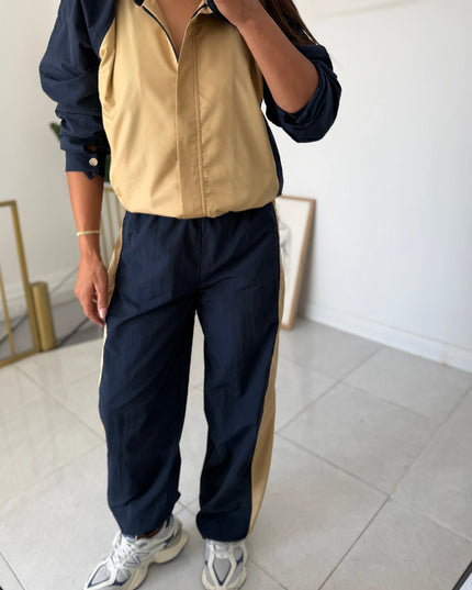 Technical Parachute Tracksuit Set