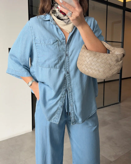 Pamela Shirt and Pants Set
