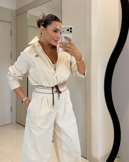 Spain Cream Gabardine Set