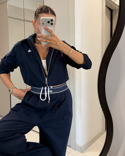 Spain Navy Gabardine Set