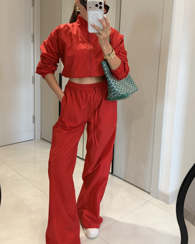 Vensa Red Zippered Parachute Set