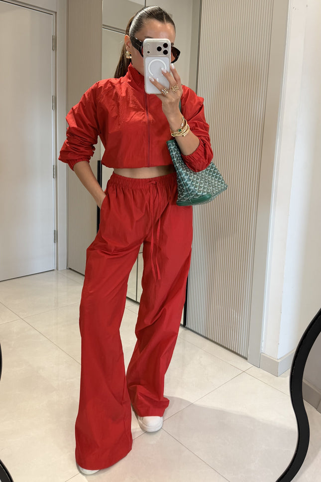 Vensa Red Zippered Parachute Set