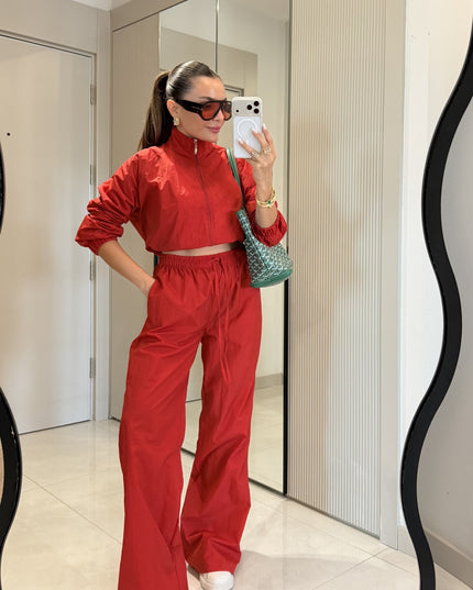 Vensa Red Zippered Parachute Set