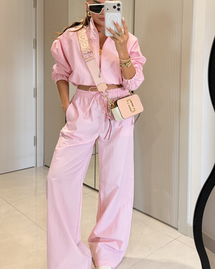 Vensa Pink Zippered Parachute Set