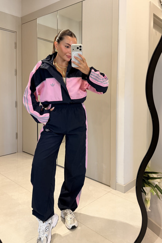 Winslet Pink Color-Block Set